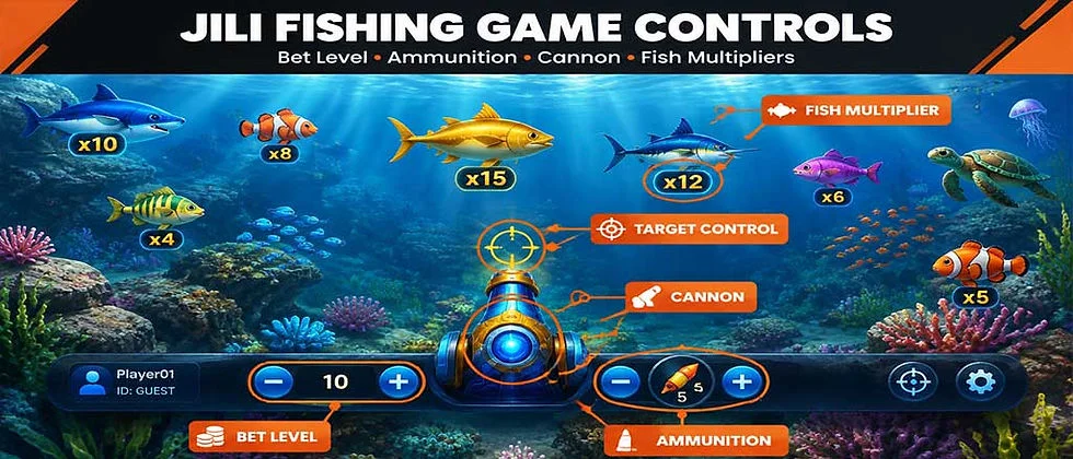 JILI Mega Fishing Arcade Torpedo Ocean